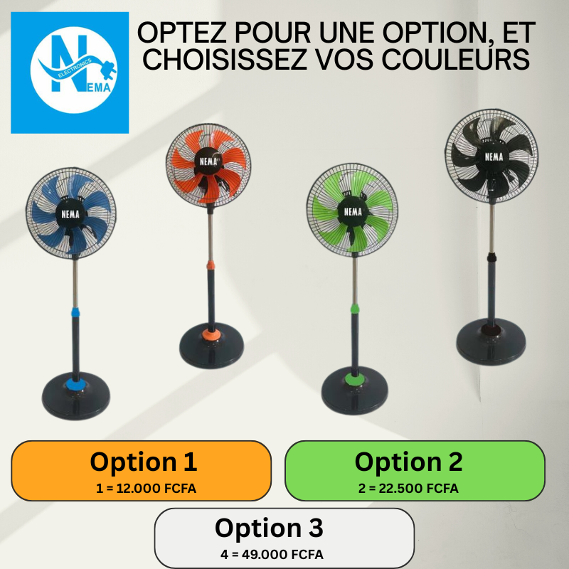 Bleu apaisant, Orange chaleureux, Vert énergisant ou Noir intemporel. Créez Votre Ambiance, Choisissez Votre Fraîcheur 🌈