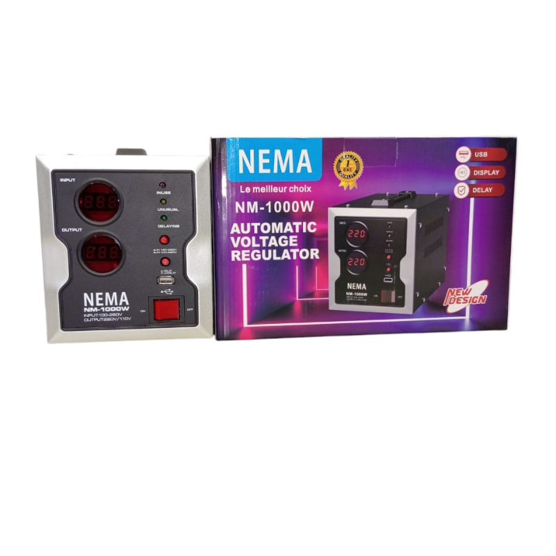 Régulateur de Tension Automatique 1000W - La Protection Indispensable pour vos Appareils