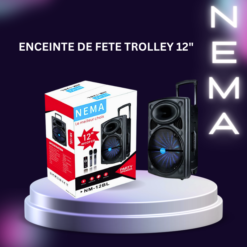 Enceinte de Fête Trolley NEMA 12