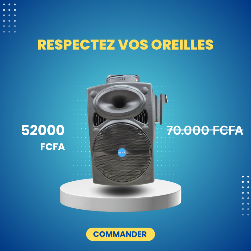 Enceinte de Fête Trolley NEMA 12