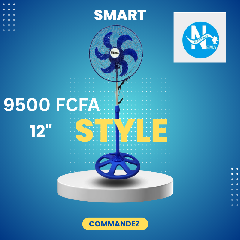 Respirez la Fraîcheur, Adoptez le Style : Le Ventilateur NEMA SMART est Arrivé !