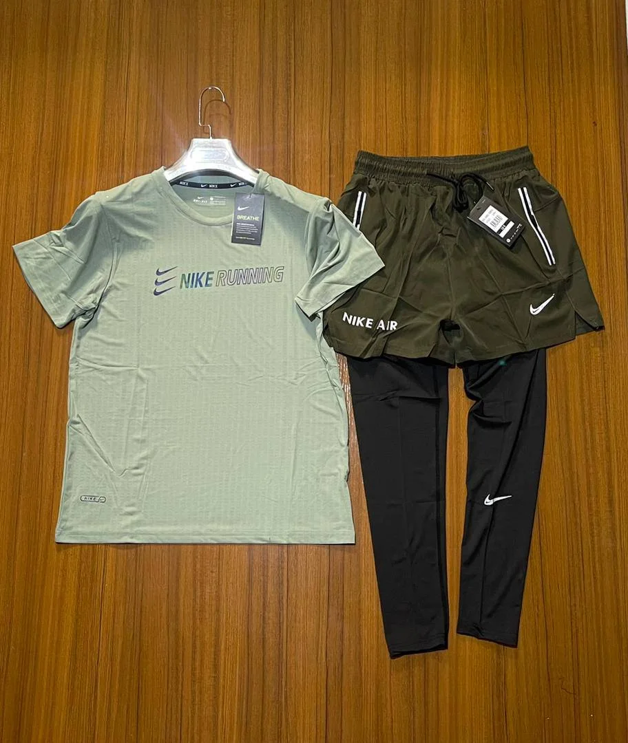 Ensemble Sport Nike (T-shirt + collant / Short)