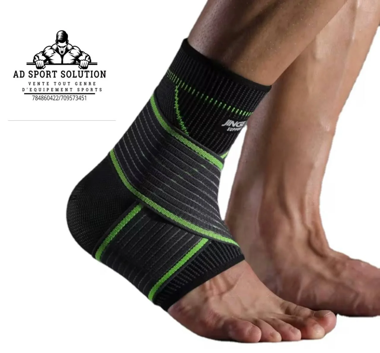 🦶 Protège-Cheville avec Élastique de Fixation