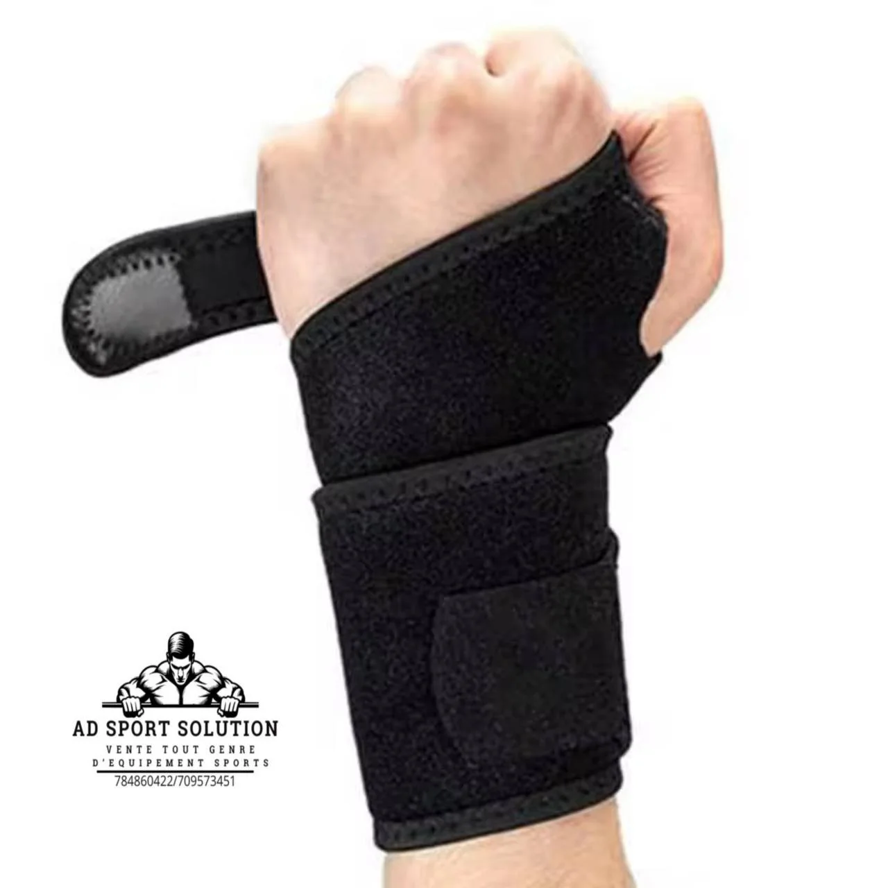 🏋️‍♂️ Protège-Poignet à Double Crochet