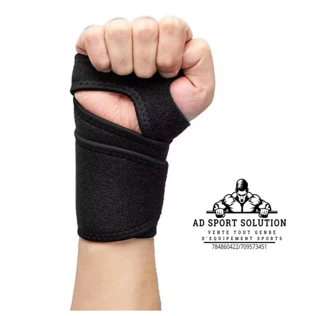 🏋️‍♂️ Protège-Poignet à Double Crochet