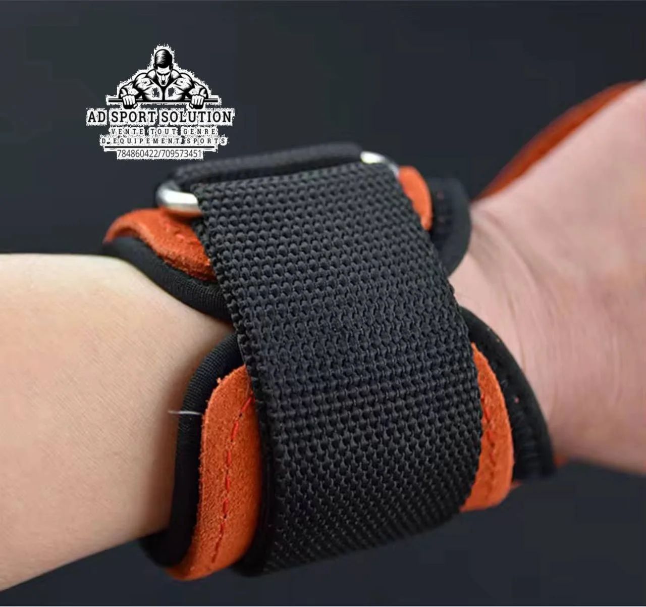 🧤 Grips de Musculation avec Attache Poignet