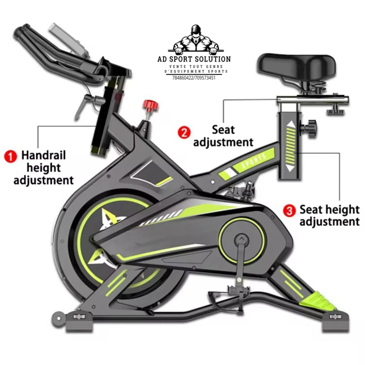 🚴 Vélo Cardio Intérieur