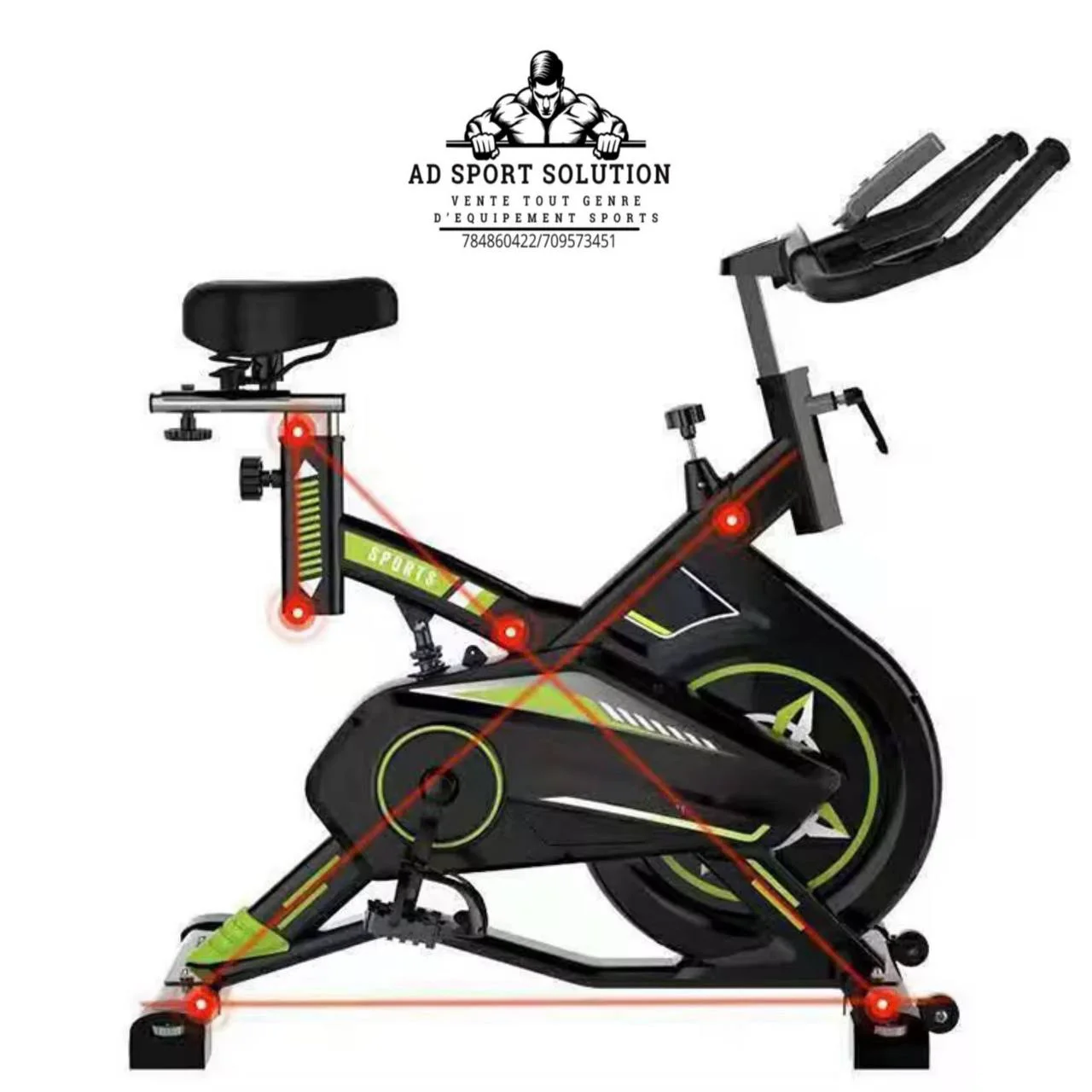 🚴 Vélo Cardio Intérieur