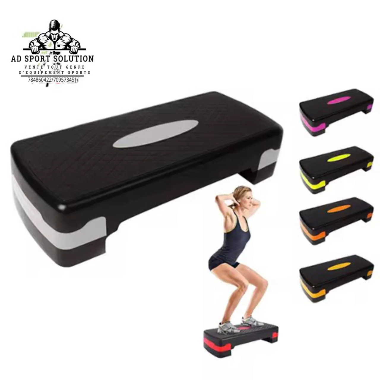 🔹PLATEFORME DE STEP FITNESS