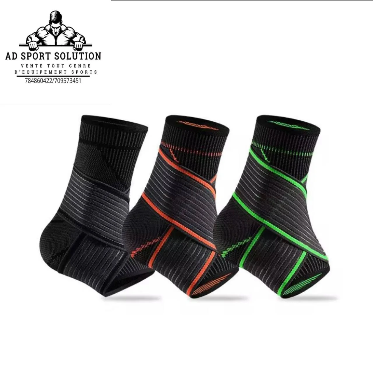 🦶 Protège-Cheville avec Élastique de Fixation