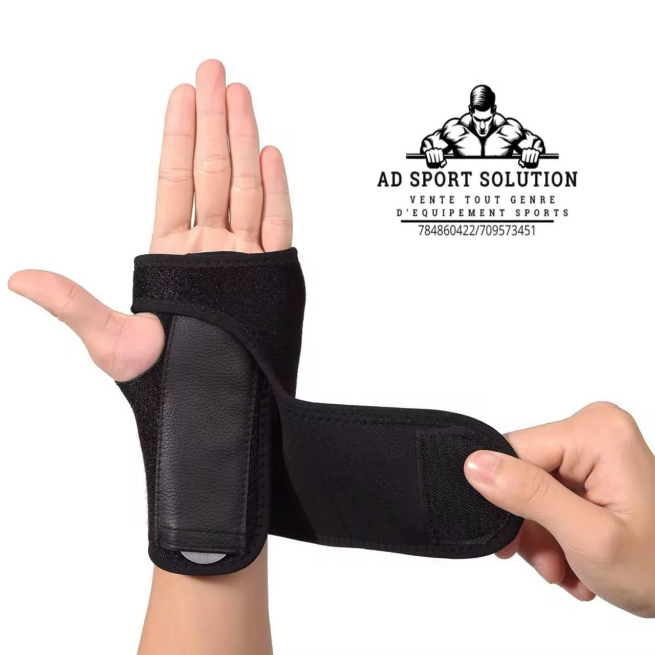🏋️‍♂️ Protège-Poignet à Double Crochet