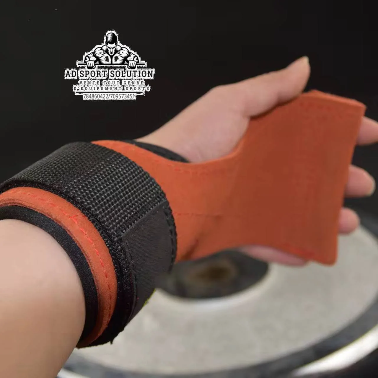 🧤 Grips de Musculation avec Attache Poignet