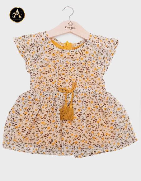 Baby bol Barcelona فستان بدون أكمام للبنات