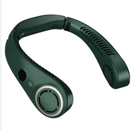 مروحة رقبة محمولة — انتعاش يدوم في كل مكان! ✨ تصميم مريح بدون استخدام اليدين