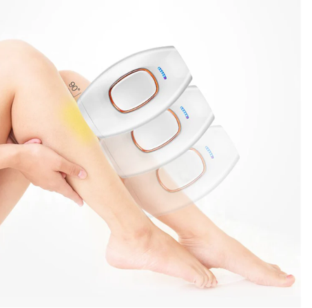 Épilateur à Lumière Pulsée IPL - Une Peau Lisse et Douce à la Maison