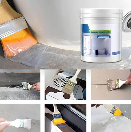 Pâte d'Étanchéité Transparente - Réparez Toutes Vos Fuites Rapidement et Facilement