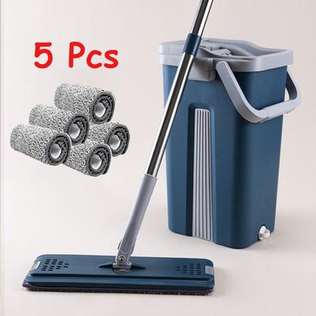 ممسحة مع دلو عصر