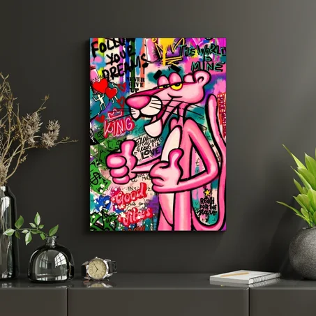Tableau Pink Panther 1