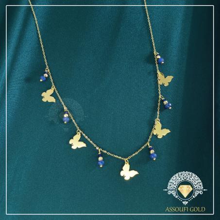 Colliers motif papillons