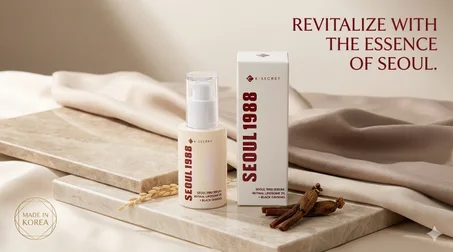 K-SECRET SEOUL 1988 Serum: Retinal Liposome 2% + Black Ginseng