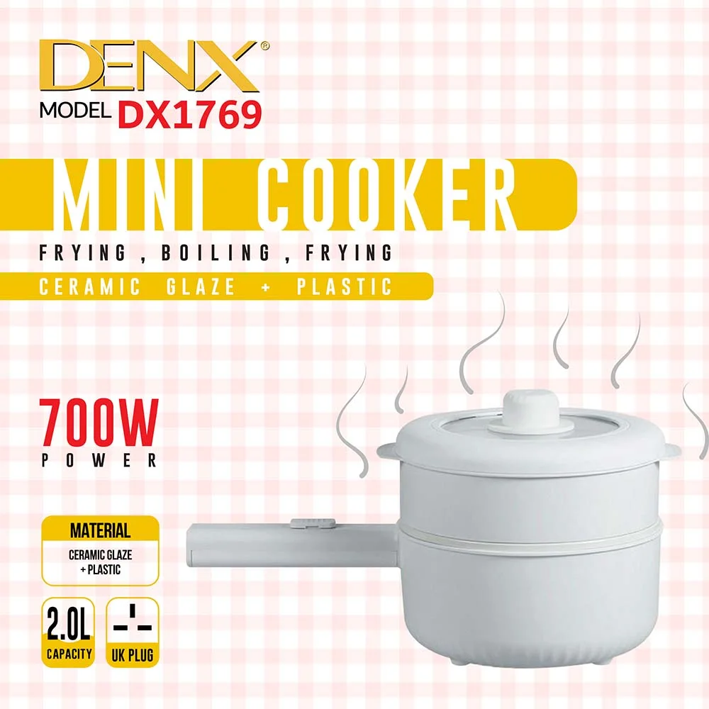 Electric Cooking Pot 700W – 2-Year Warranty