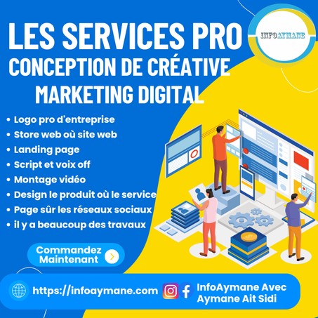Conception de créative Marketing Digital