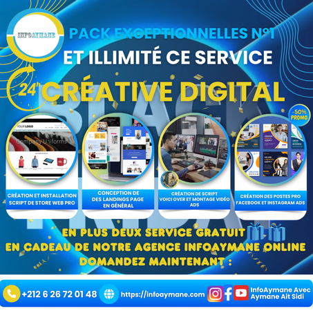 Pack exceptionnelles N°1 et illimité