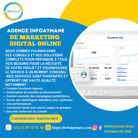 Compte Facebook Agency