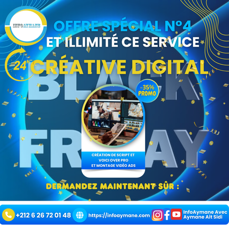 Offre spécial N°4 et illimité ce service
