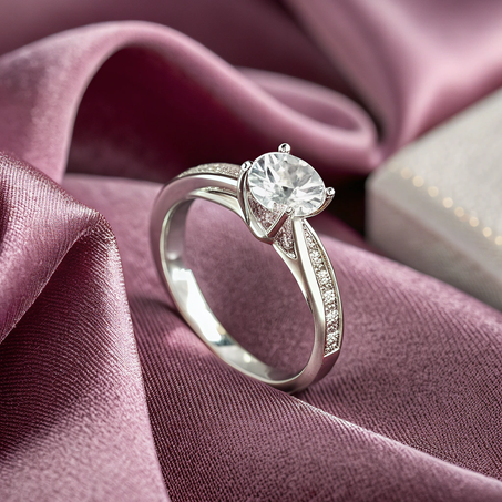 Bague en Or Blanc