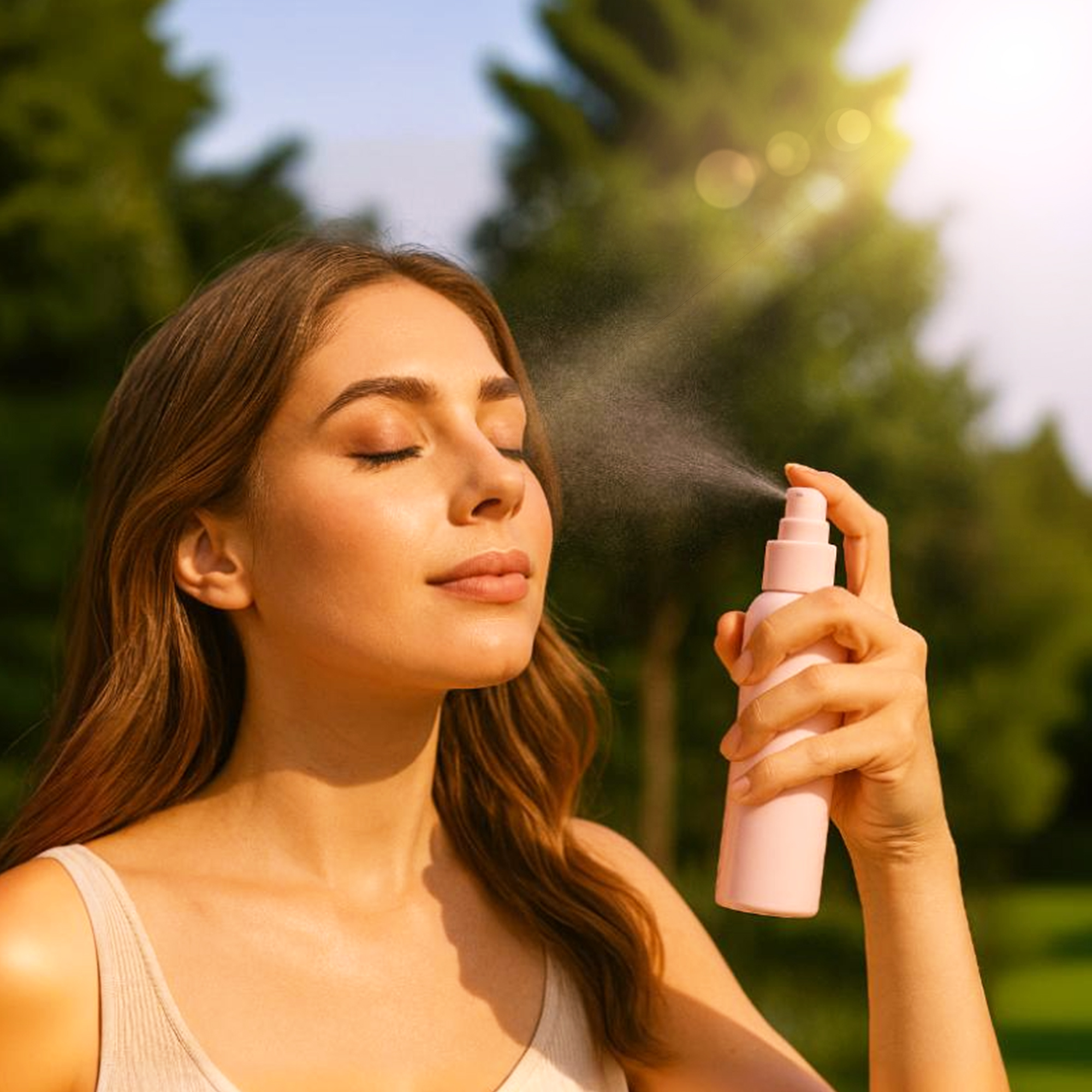 بخاخ ترطيب البشرة مع حماية من الشمس SPF 30