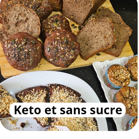 Keto et sans sucre