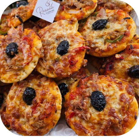 Mini pizza  sans gluten   6 PC