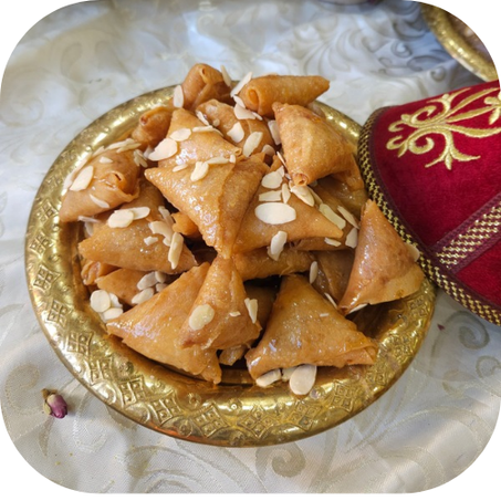 Briouats amande sans gluten.       1kg