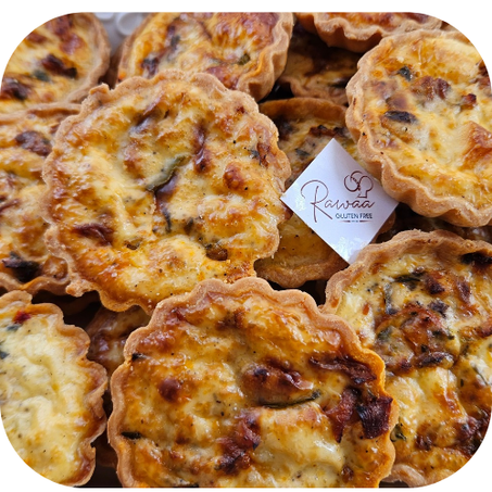 Quiche farci sans gluten        8 PC