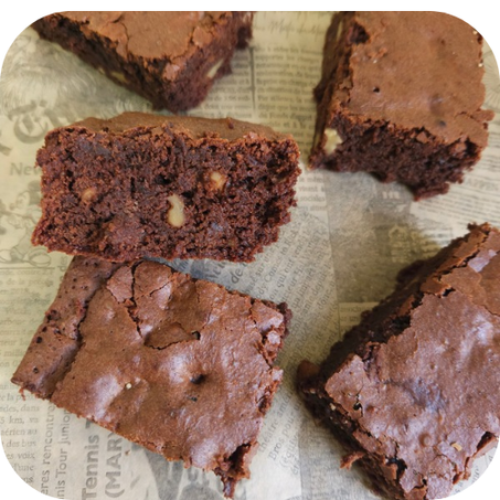 Brownies au chocolat sans gluten                 6 PC