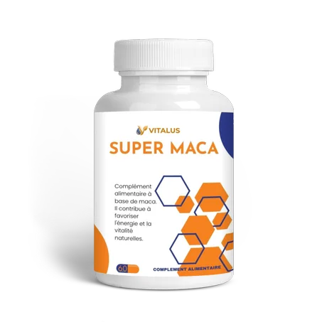 Super Maca – Énergie, Performance & Soutien de la Prise de Poids Naturelle