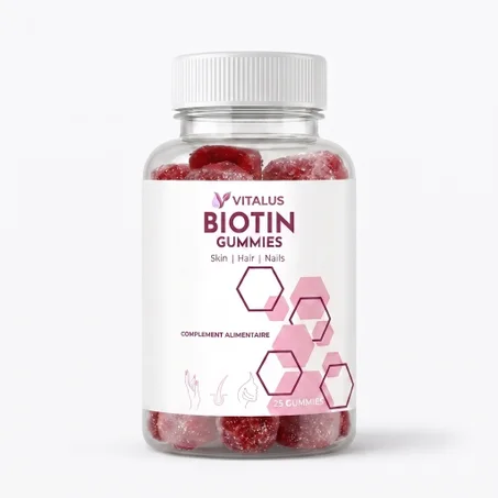 Biotin Gummies : Le Concentré Beauté Gourmand pour Cheveux, Peau & Ongles