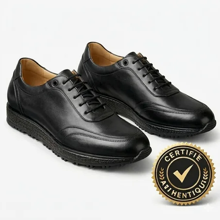 Sneakers  Style Berluti Homme - Cuir Véritable Patiné | Confort & Style