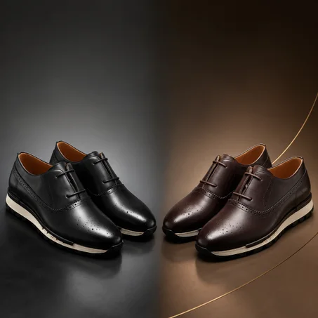CLASSY™ ÉLAN 01 — Soulier Hybride Homme en Cuir