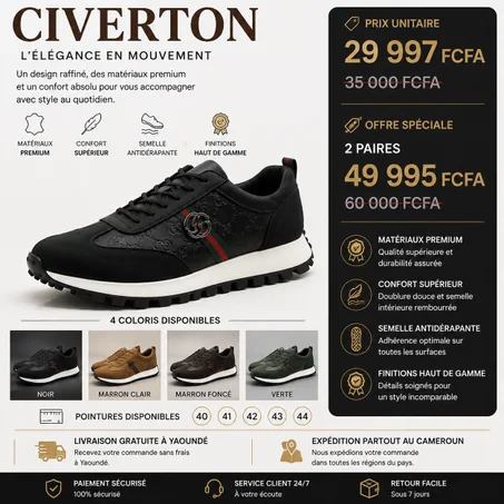 Civerton – Sneakers Homme