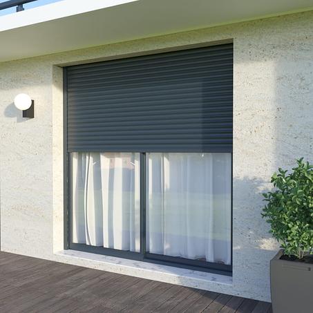 (Volet roulante) ستارة/بوابة دوارة أو شتر دوار