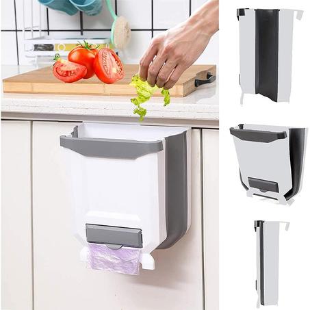 سلة مهملات قابلة للطي