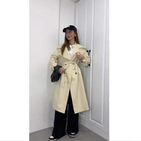 Manteau trench oversize Mia