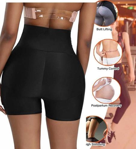 Short Push-up Fessier Noir - Qualité Premium