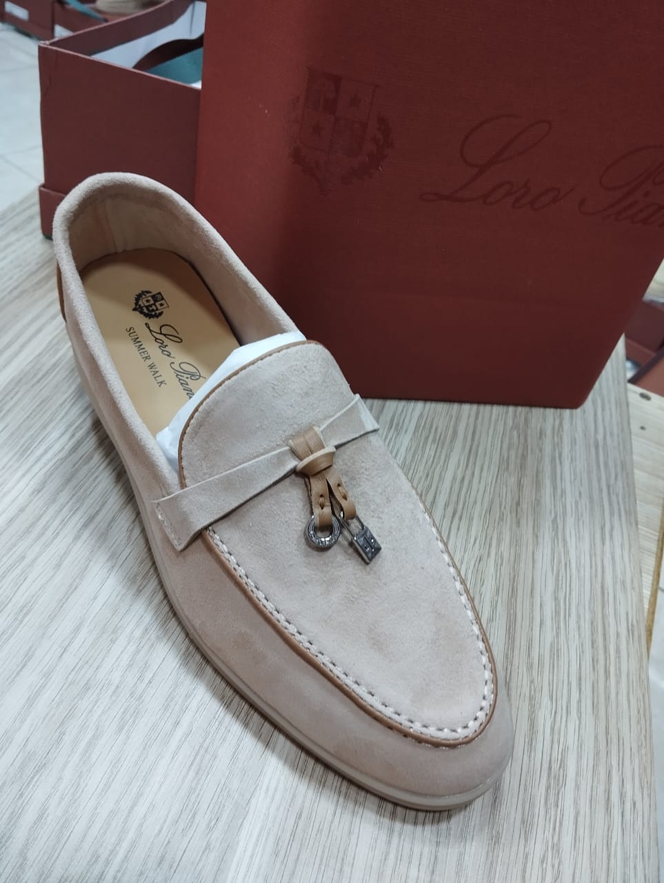 Chaussures Femme | Mocassins Summer Charms Walk Rust | Loro Piana