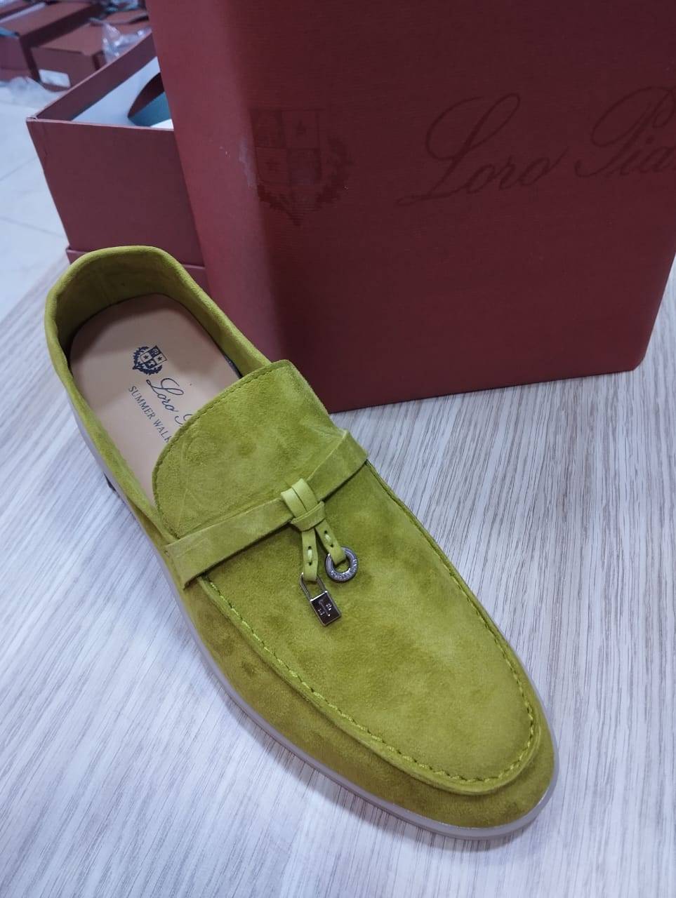 Chaussures Femme | Mocassins Summer Charms Walk Rust | Loro Piana