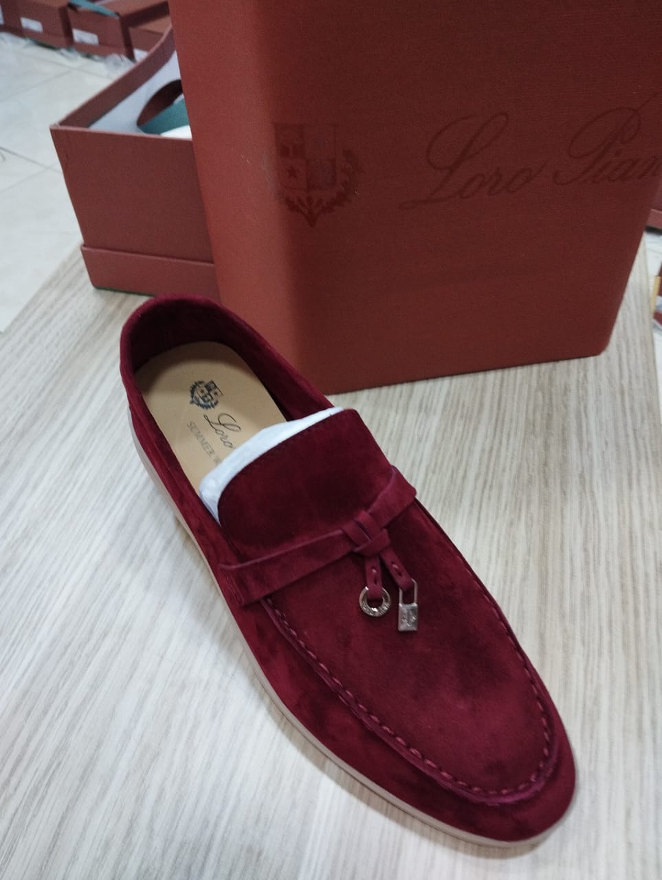 Chaussures Femme | Mocassins Summer Charms Walk Rust | Loro Piana