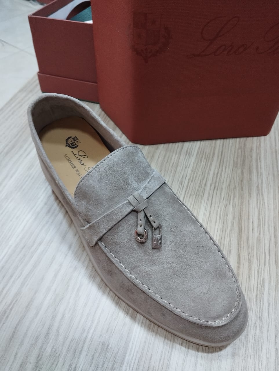 Chaussures Femme | Mocassins Summer Charms Walk Rust | Loro Piana