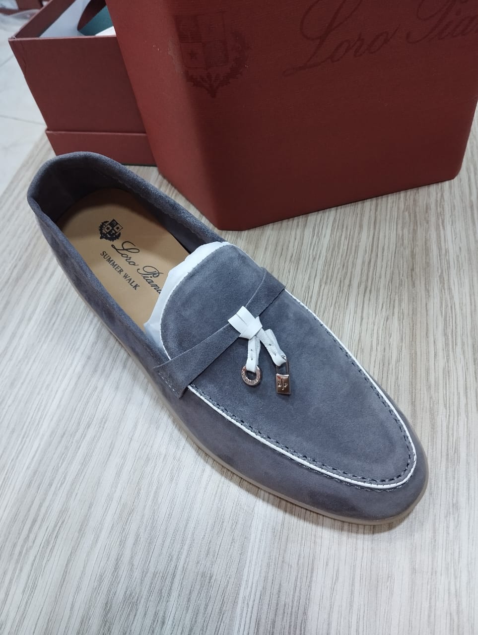 Chaussures Femme | Mocassins Summer Charms Walk Rust | Loro Piana